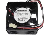 NMB 6025 6CM 2410ML-04W-B19 E02 DC 12V 0.10A 3 Wires 3 Pins Case Fan