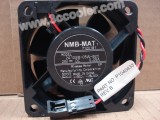 NMB 6CM 6025 2410SB-05W-B20 E01 24V 0.05A 2 Wires Cooler Fan