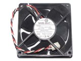 NMB 80x25mm 3110GL-B4W-B89 D51 800-24608-02 12V 0.46A 3 Wires 3 Pins Case Fan DC Cooler