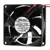 NMB 8025 8CM 3110KL-04W-B50 L00 12V 0.3A 2 Wires 2 Pins Case Fan