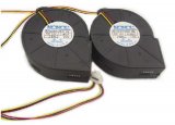 A Pairs of 70MM B7025M12B2 BB DC12V 0.3A Ball Bearing 7025 6 Wires 6 Pins