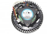 NTK CF1275-B30H-C005 12V 1.0A 4 wires 4 pins Fan for Sapphire ATI HIS HD4870X2 HD4870 HD6850 graphcis card