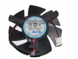 NTK FD5010U12S 12V 0.22A 2 wires 2 pins frameless vga fan graphics card cooler