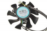 NTK 8CM FD8015H12S 12V 0.32A 4 Wires 4 Pins Frameless VGA Fan