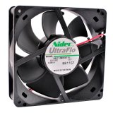 80MM 8025 U80T12MS5A7-51 12V 0.04A 2 Wires 2 Pins 8CM Case Fan