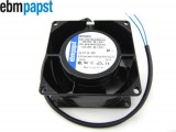 Original 80x38mm ebmpapst 8556N AC230V IP20 Class F 2 Wires all-metal high temperature resistance Axial Fan