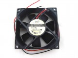 Original ADDA 80X25mm AD0848HB-A71GL 48V 0.11A Ball Bearing 2 Wires Axial Case Fan