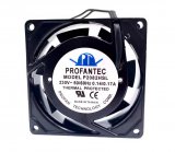 Zyvpee 80mm P2082HSL 230Vac 0.14/0.17A 2 Wires 8CM Axial Cooling Fan 80x25mm