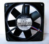 120MM 12025 Papst TYP4124F 18-30V 3-10W 2 Pins 12CM DC Axial Cooling