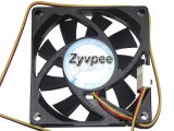 PC Cooler 7015 F72 12V 0.26A 2500RPM 24dBA 22CFM 3 Wire 3 Pins Case Fan 7cm cpu fan