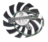Power Logic PLD08010S12HH 12V 0.35A 4 wires 4 pins  vga fan MSI  graphics card cooler