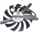 Power Logic PLD08010S12HH 12V 0.35A 4 wires 4 pins  vga fan MSI  graphics card cooler