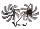 Twins Power Logic PLD10010S12M 12V 0.2A 3 Wire 3 pins vga fan graphics card cooler For Gigabyte