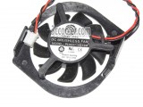 Power Logic PLA04710S12M 12V 0.09A 2 Wires 2 Pin Oval Cooling Fan