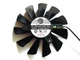 Original Power Logic PLA09215B12H 12V 0.55A 4 wires 4 pins MSI N560 570 580GTX HD6870 graphics card fan