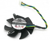 Power Logic PLD05010B12L 12V 0.1A 4 Wire 4 pins vga fan graphics card cooler