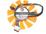 Power Logic PLD06010B12HH 12V 0.4A 4 Wires 4 Pins Video Card Cooling Fan