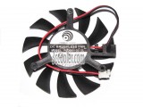 Power Logic PLD06010S12L 12V 0.2A 2 Wires 2 Pins Video Card Cooling Fan