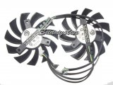 Power Logic PLD08010S12HH 12V 0.35A 4 wires 4 pins  vga fan MSI   graphics card cooler