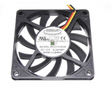 EVERFLOW 70*10mm 7CM R127010DM 12V 0.25A 3 wires 3 pins Case Fan cpu cooler