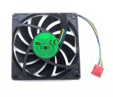 80MM R128015BM 12V 0.25A 4 Wires 4 Pins PWM 8CM Cooling Fan 80x15mm