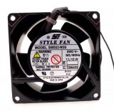 Style Fan 8CM S80D22-W2G 220V 11/10W 2 Wires AC Axial Cooling Fan 80x38mm