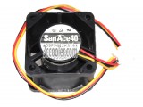 SANYO 4028 4CM 109P0412K3193 12V 0.55A 3 Wires 3 Pins Case Fan