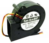 Sanyo 9733 9BAM12GC2-2 DC12V 1.85A 3 Wires 3 Pins Case Blower Fan