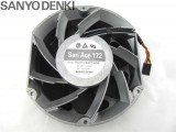 SANYO DENKI 172x150x51mm 9GV5748P5H04 DC48V 2.0A 4 Wires 4 Pins PWM turbo Fan For Cabinet