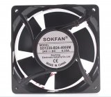 Zyvpee 4-inch all metal high-temperature resistant cabinet fan SD1238-B24-4000M 24V