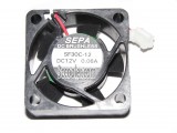 SEPA 3012 SF30C-12 12V 0.06A 2 Wires 2 Pins Micro Case Fan