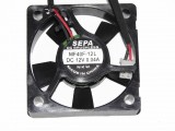 SEPA 4010 MF40F-12L 12V 0.04A 2 Wires 2 Pins Case Fan