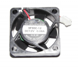 SEPA 3012 SF30C-12 12V 0.06A 2 Wires 2 Pins Micro Case Fan