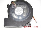 Toshiba 7CM SF7020H12-24E 12V 250mA 3 Wires 3 Pins Projector Blower Fan