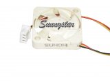 SUNON  Mighty Mini Fan 1703 UF5H5-503 3.3V 3 Wires milk-white Cooler