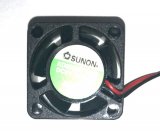 SUNON 25*10MM KD0503PFB1-8 5V 0.7W 2 wires 25mm mini case fan