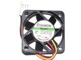 SUNON KDE1204PFV3 11.MS.B1188.AF.GN 12V 0.8W 3 Wires 4010 Cooler Fan