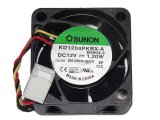 SUNON KD1204PKBX-A B4604-3 12V 1.2W 3Wires 800-26046-03 Cooling Fan 40x20mm