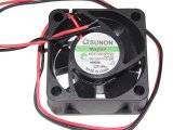 SUNON KDE1204PKV1 MS.A.GN 12V 0.8W 2 Wires Cooler Fan 4020