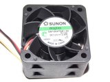 SUNON GM1204PQB1-8A (2).F.GN 12V 2.6W 3 Wires 3 Pins Cooling Fan 4028 4CM