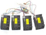 4 Pcs/set SUNON 40x56mm PSD1204PPBX-A B4645-3 12V 12.2W 8 Wires Cooling Fans