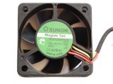 SUNON KDE1205PHV2 MS.M 12V 1.0W 3 Wires 3 Pins Case Fan 50x15mm