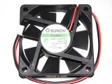 SUNON KDE1206PHV1 MS.A.GN 12V 1.6W 2 Wires 2 Pins Cooling Fan 6015 6CM