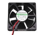 SUNON KDE1206PKV1 MS.A.GN 12V 1.8W 2 Wires Case Fan 6020 6CM