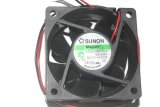 KDE2406PTVX MS.A.GN 24V 2.7W 2 Wires 6CM Inverter Fan 60MM 6025