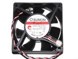 SUNON KDE1207PTV1 7025 13.MS.AR.GN 12V 1.4W 3Wire 3 Pins 7cm cpu fan case cooler