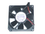 KD1208PTB1 DC12V 1.8W 2 Wires 2 Pins 8CM Cooling Fan 80MM 8025