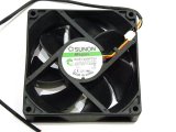 SUNON 9025 9CM KDE1209PTB1 13.MS.(2).B1558.AF.GN 12V 2.2W 3 Wires 3 Pins Case Fan