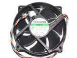 SUNON 9225 9CM KDE1209PTVX 13.MS.B4574.AF.GN 12V 4.4W 4 Wires 4 Pins CPU Fan