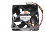 SUPERRED 6020 6CM CHD6012EB-AH(RE) 12V 0.3A 4 Wires 4 Pins Case Fan